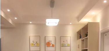杭州新房裝修效果，燈飾效果襯托很重要