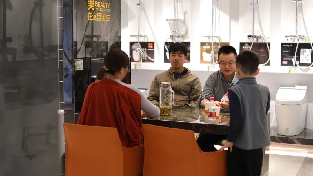 杭州裝修公司銘品裝飾透明家裝節(jié)現場