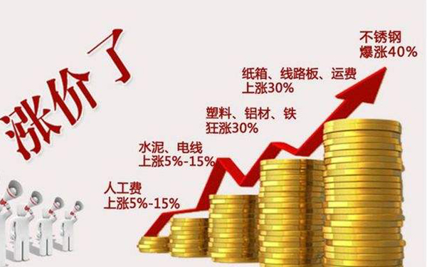裝修材料漲價